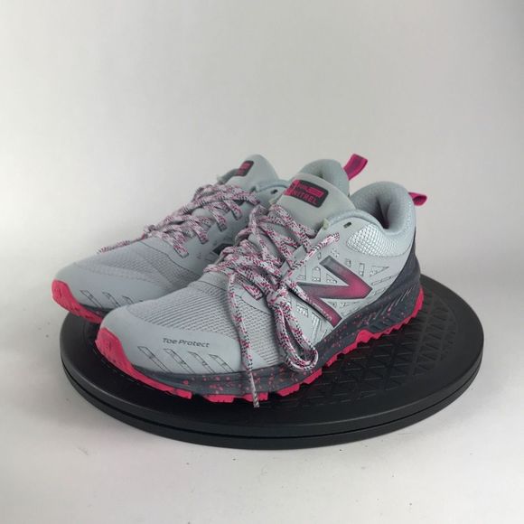 New Balance FuelCore Nitrel V1 Gray/Pink Trail Running Shoes Women’s Size 7 - Picture 1 of 12